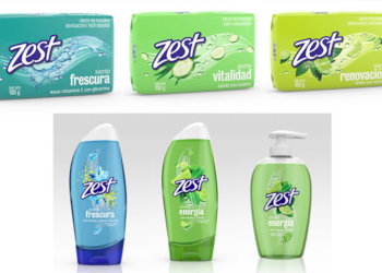 Con una fórmula renovada y aromas inigualables Zest® es la mejor manera de iniciar el día