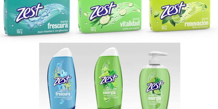 Con una fórmula renovada y aromas inigualables Zest® es la mejor manera de iniciar el día