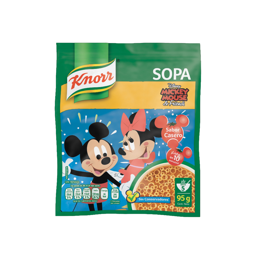 KNORR® en colaboración con Disney, se unen para hacer la comida más divertida