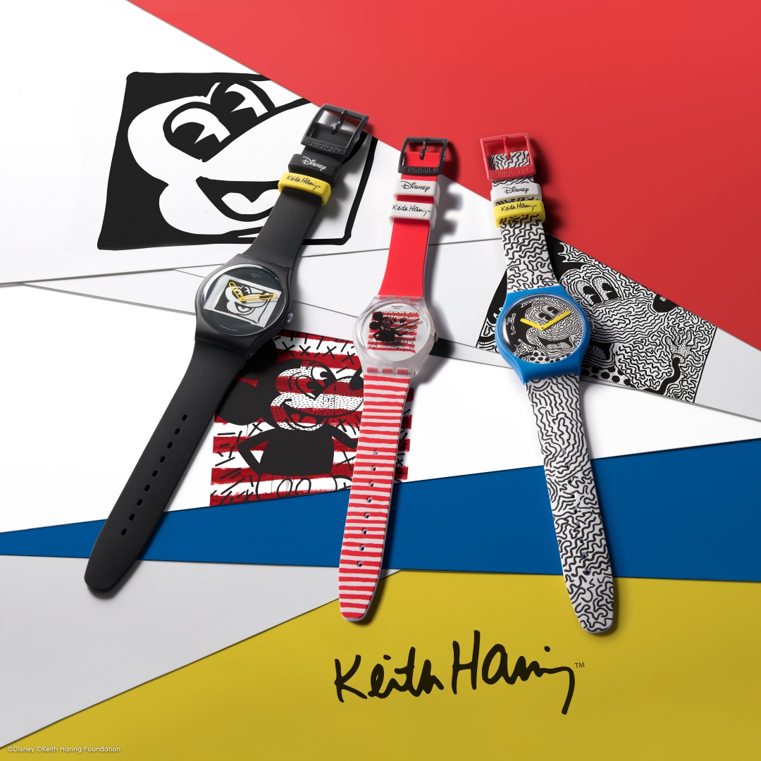 Colección Disney Mickey Mouse X Keith Haring de Swatch