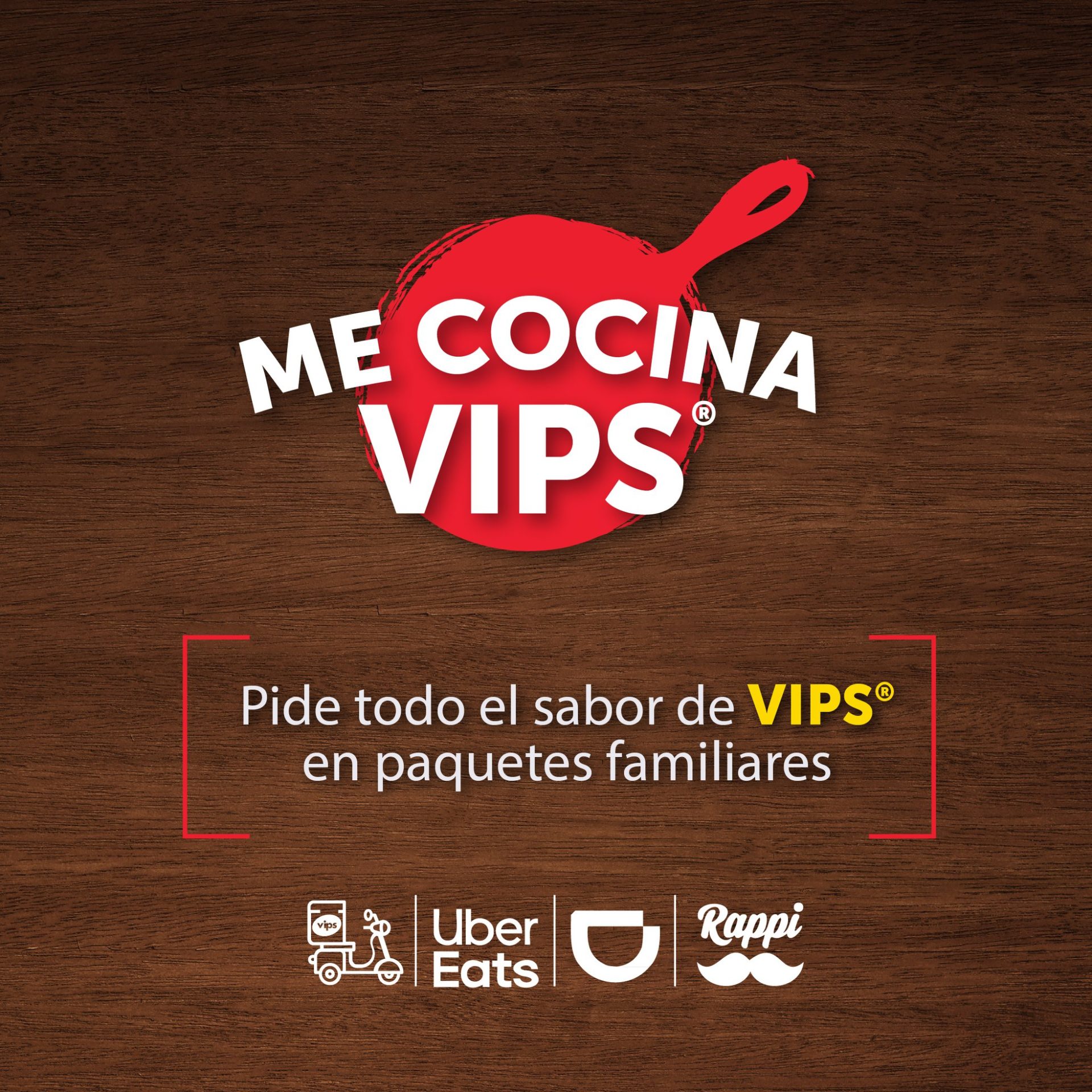 Con Me Cocina Vips, ¡tú, sólo pones la mesa y disfrutas en familia o entre amigos!