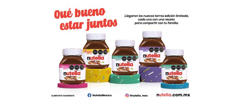 Comparte increíbles momentos con la nueva edición de Tarros de Nutella®