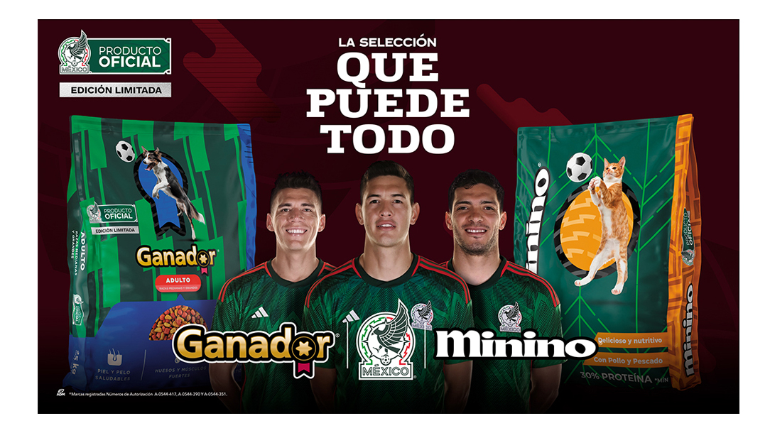 Minino® y Ganador® gritan gol en esta época mundialista