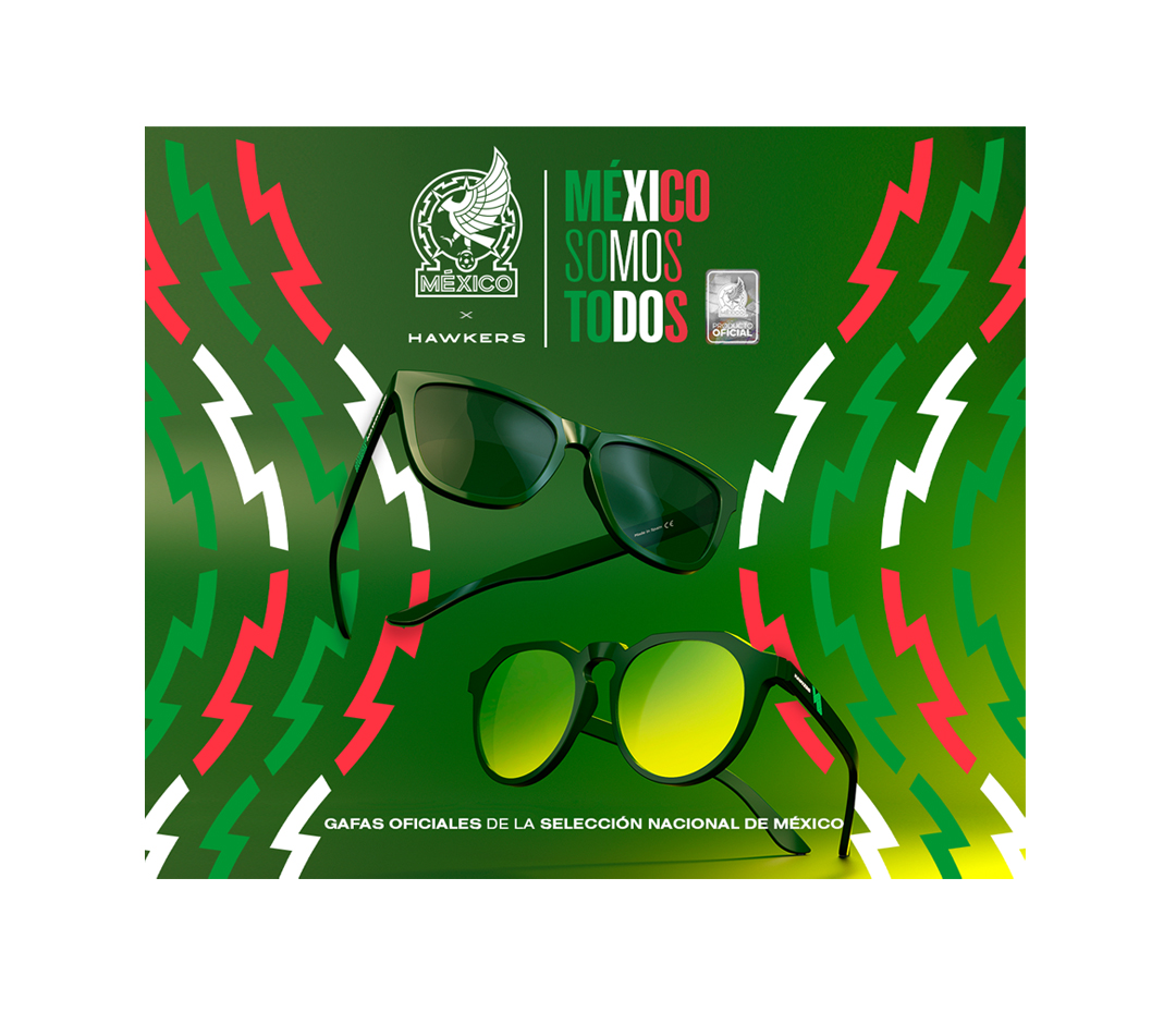 Hawkers lanza las gafas de sol oficiales de la Selección Nacional de México