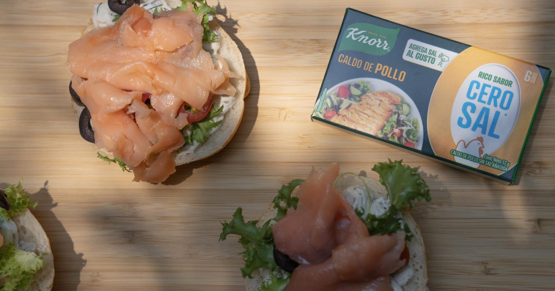 Todo el sabor y practicidad de Knorr caldo de pollo, ahora con Cero Sal