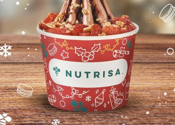 Nutrisa se alista para Navidad con un exclusivo macarrón gigante y nuevo sabor de temporada