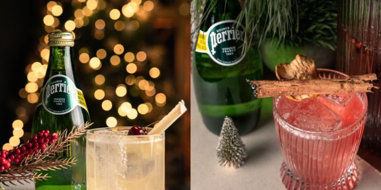 Holiday Drinks con Perrier: Las burbujas perfectas para estas celebraciones