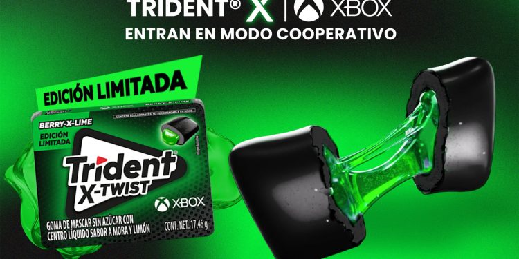 Trident® lanza X-Twist Edición Limitada Xbox que busca brindar una experiencia sensorial única y ser el aliado perfecto para las partidas más épicas
