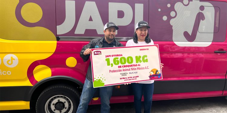 JAPI entrega 1,600 kilos de alimento para mascotas a través de su iniciativa “JAPI Days”