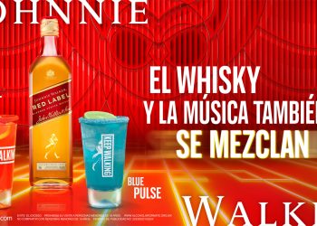 Johnnie Walker Red Label le da color al EDC México con la experiencia, SYN.ES.THE-SIA: Step in Red