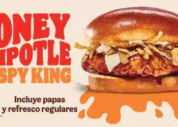 Burger King presenta la nueva Honey Chipotle Crispy King: Crujiente, jugosa y con el toque picosito perfecto