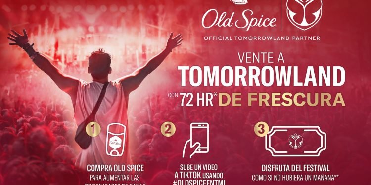 Old Spice te transporta con la fuerza de un dragón a Tomorrowland 2025