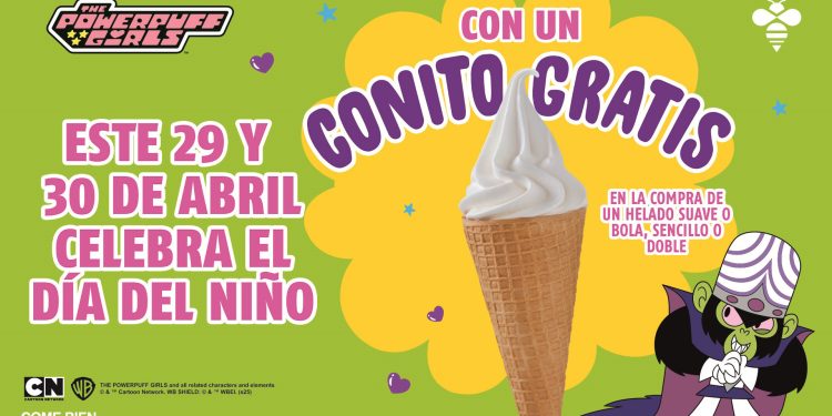 Nutrisa festeja el Día del Niño | Niña con conitos gratis