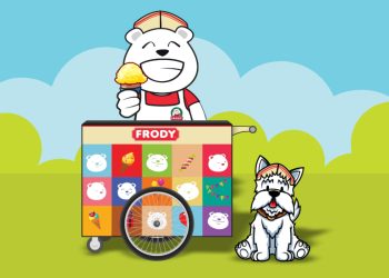 Una evocación a la primavera en el nuevo helado de Frody