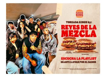 Burger King lanza su playlist oficial de los Reyes de la Mezcla en Spotify y Apple Music