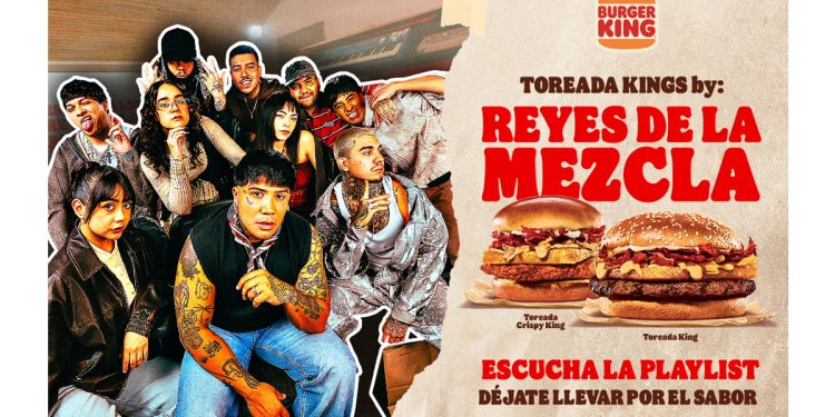 Burger King lanza su playlist oficial de los Reyes de la Mezcla en Spotify y Apple Music