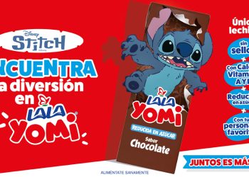 ¡Stitch hace la hora del lunch más divertida con LALA Yomi!