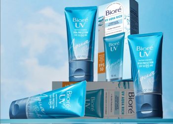 Llega a México Bioré UV Aqua Rich FPS 50 (protección UVA/UVB), la marca de protector solar número 1 en Japón*