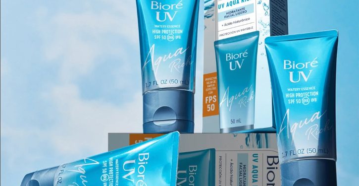 Llega a México Bioré UV Aqua Rich FPS 50 (protección UVA/UVB), la marca de protector solar número 1 en Japón*