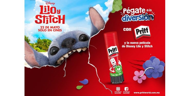 ¡Pégate a la diversión con Pritt en una aventura inspirada en LILO Y STITCH!