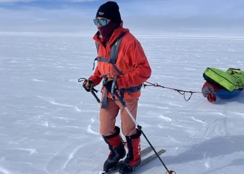 Andy Dorantes, la primera persona mexicana en cruzar Groenlandia de costa a costa