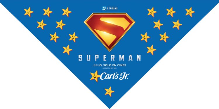¡Es un pájaro! ¡Es un avión! ¡Superman está en Carl’s Jr.!