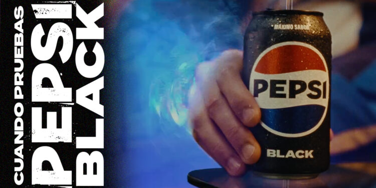 Cuando pruebas Pepsi® Black… rompes el algoritmo y descubres una nueva voz