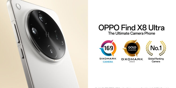 OPPO Find X8 Ultra es nombrado el Rey de las cámaras móviles por DXOMARK