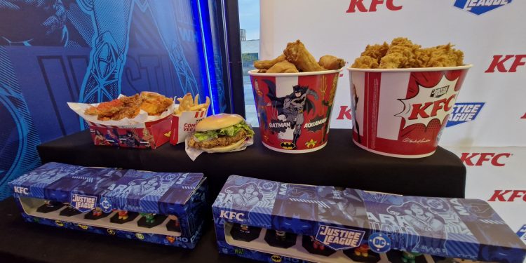 Llega la Liga de la Justicia a KFC para combatir la rutina de los fans con una experiencia extraordinaria