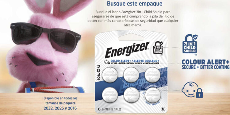 Energizer Shield™ las primeras pilas con tecnología de seguridad infantil 3 en 1: Child Shield™
