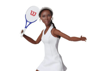 Barbie rinde homenaje a Venus Williams con una Barbie que celebra su legado dentro y fuera de la cancha