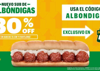 ¡Subway® trae de regreso el icónico Sub de Albóndigas para festejar sus 35 años en México!