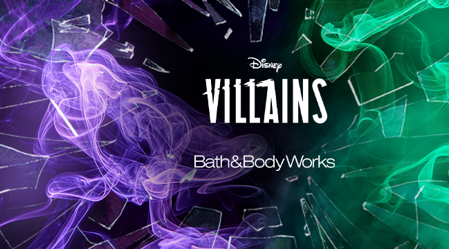 Nueva colaboración de fragancias de Bath & Body Works y Disney inspiradas en dos icónicas Villanas de Disney: La Reina Malvada y Maléfica