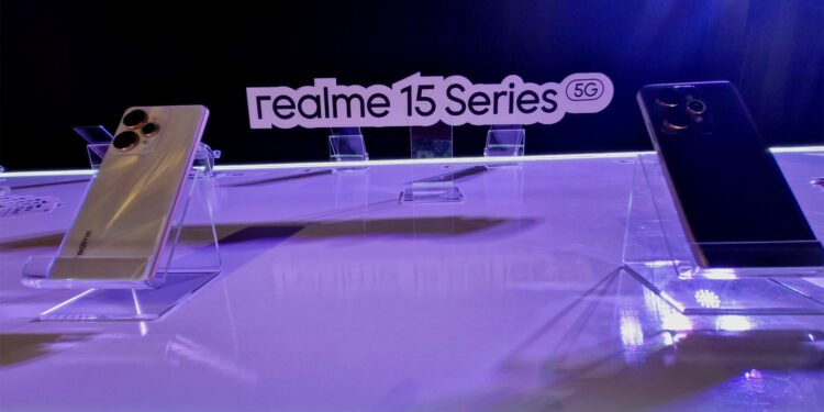 realme presento Serie 15 y el nuevo realme Watch 5 con todo el poder y la experiencia de la IA