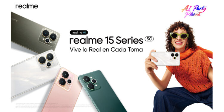 realme desata la creatividad en México: Llega la Serie 15 con AI Edit Genie de la mano de Google este 23|9