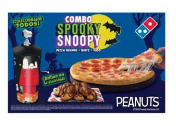Este Halloween, Domino’s y Peanuts se unen para traerte una colaboración irresistible y divertida