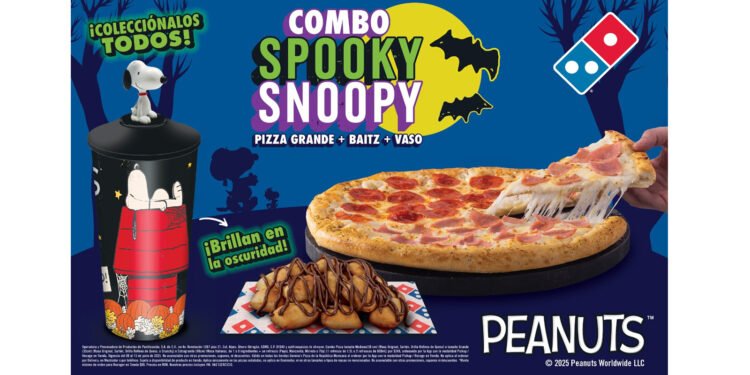 Este Halloween, Domino’s y Peanuts se unen para traerte una colaboración irresistible y divertida