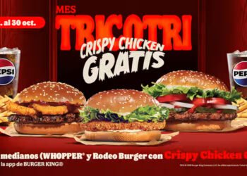Burger King celebra el «Mes Tricotri» con Crispy Chicken gratis | Sin truco y con mucho sabor