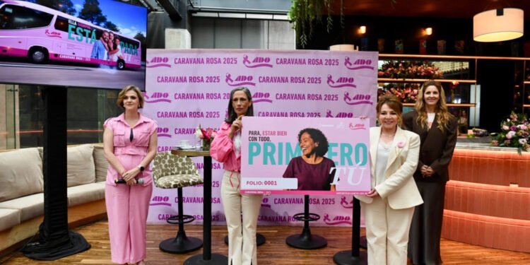 MOBILITY ADO mueve la detección oportuna: Caravana Rosa crece 14% en 2025