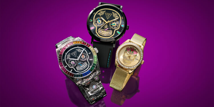 Guess Watches honra la vida y la memoria con una colección inspirada en el Día de Muertos