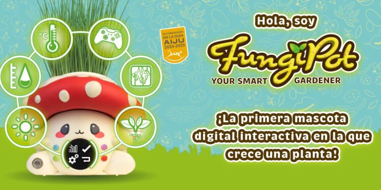 FUNGIPOT: La mascota inteligente que conecta con la naturaleza