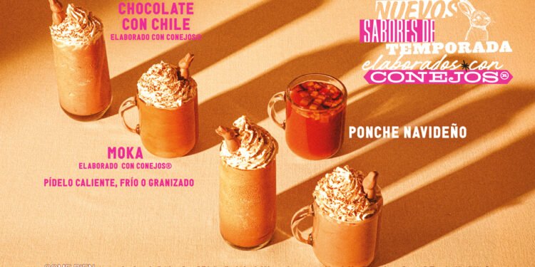Sabores clásicos, espíritu juguetón: Cielito Querido Café y el Conejito Turín® reinterpretan la tradición
