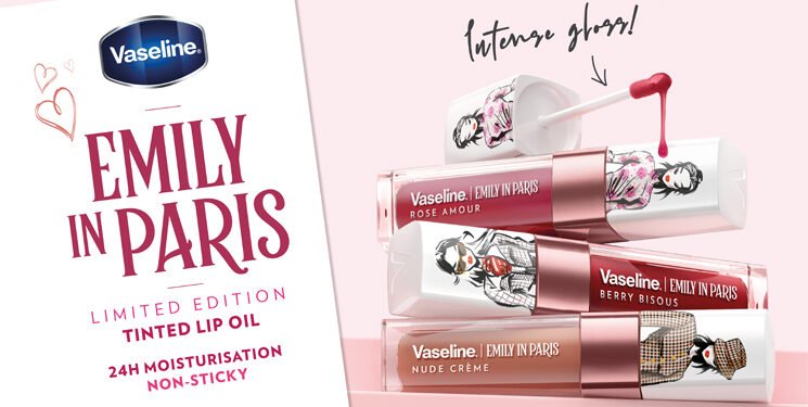 Magnifique lèvres mon amour!! Vaseline® lanza sus Tinted Lip Oils con un toque parisino