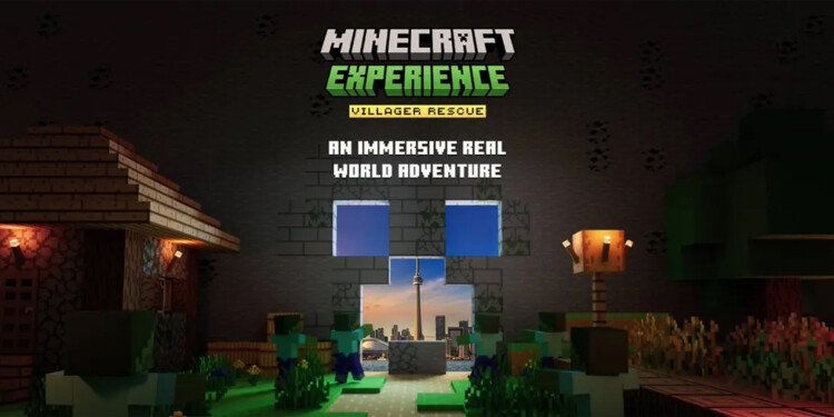 México se sumerge en el universo Minecraft con experiencia inmersiva Minecraft Experience Villager Rescue