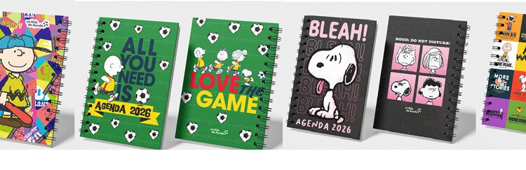 Agenda 2026: Un año para soñar, planear y ayudar junto a Snoopy y Un Kilo de Ayuda