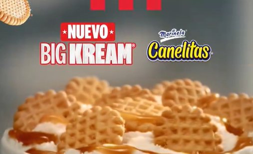 El Coronel Sanders se deja seducir por el sabor de Canelitas