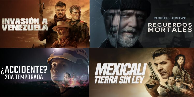 ¡Abril al límites! De Invasión a Venezuela a Russell Crowe en Recuerdos Mortales, solo en Adrenalina Pura+