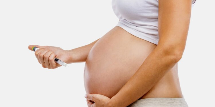 Cómo una técnica correcta de inyección de insulina puede hacer más seguro el embarazo con diabetes gestacional