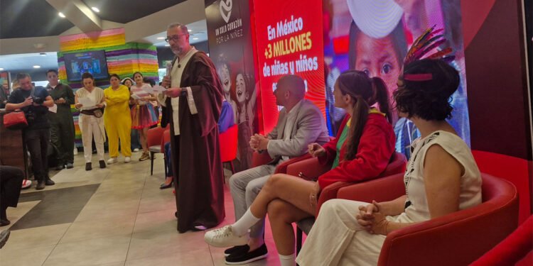 Vips presentó «Un solo Corazón por la niñez» iniciativa con la que brindará alimento a más de 3 mil niñas y niños