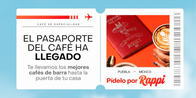 El café de especialidad en Puebla da el salto digital con nuevo programa de integración tecnológica con Rappi